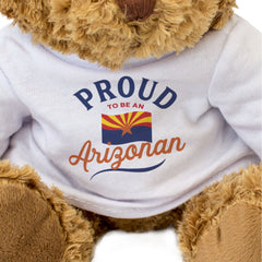 PROUD TO BE AN ARIZONAN - Teddy Bear - Cute Cuddly Soft - Arizona Gift Present