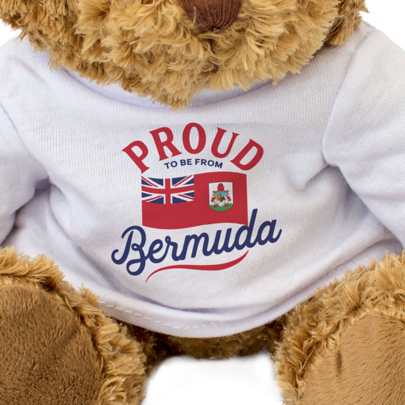 PROUD TO BE FROM BERMUDA - Teddy Bear - Cute Cuddly Soft - Gift Present