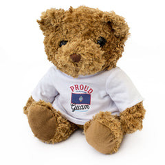 PROUD TO BE FROM GUAM - Teddy Bear - Cute Cuddly Soft - Gift Present