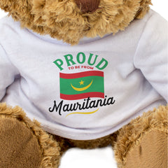 PROUD TO BE FROM MAURITANIA - Teddy Bear - Cute - Mauritanian Gift Present