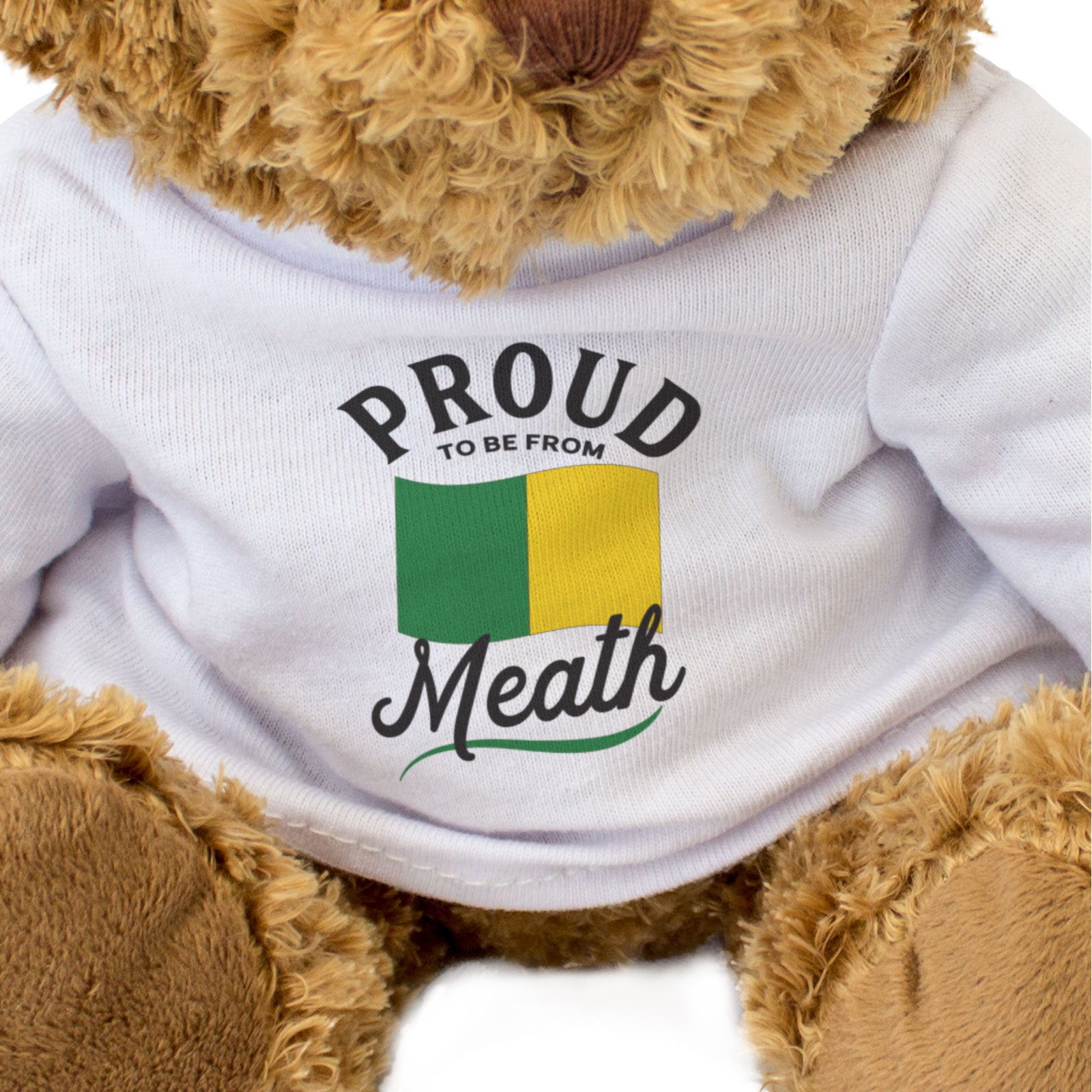 PROUD TO BE FROM MEATH - Teddy Bear - Ireland County Meath Gift Present