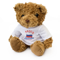 PROUD TO BE RUSSIAN - Teddy Bear - Cute Cuddly Soft - Russia Gift Present