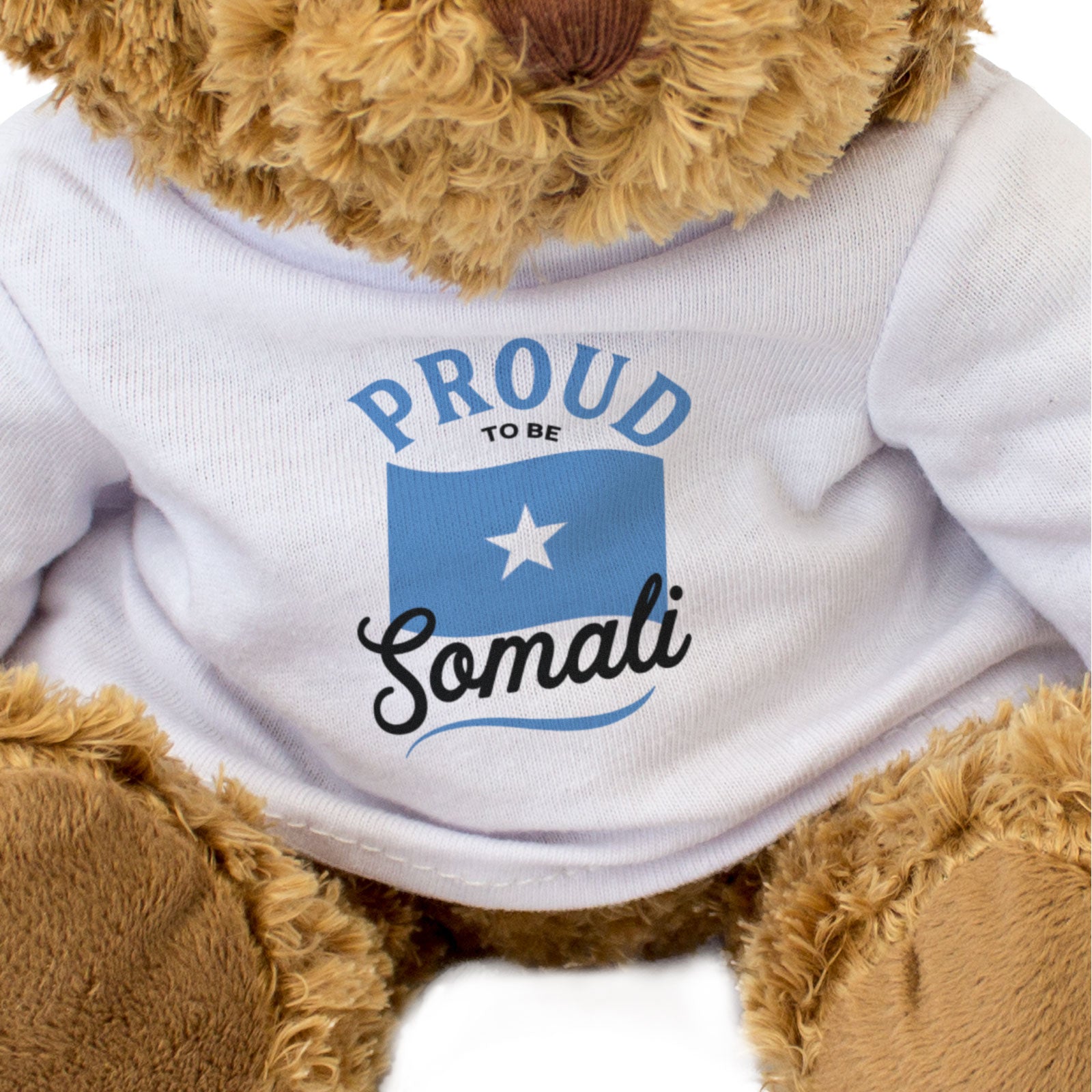 PROUD TO BE SOMALI - Teddy Bear - Cute Cuddly Soft - Somalia Gift Present