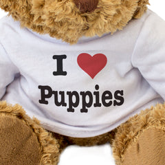 I Love Puppies - Teddy Bear