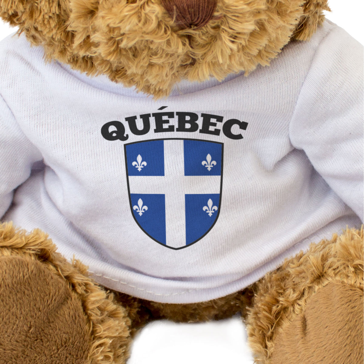 Quebec Flag - Teddy Bear - Canada Gift Present