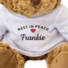 RIP FRANKIE - Teddy Bear - Rest In Peace - Sympathy Gift Present - Image 3