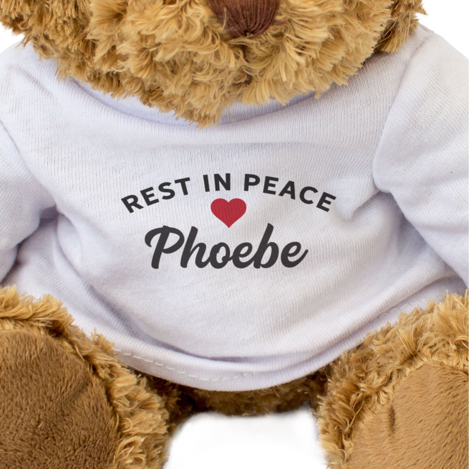 RIP PHOEBE - Teddy Bear - Rest In Peace - Sympathy Gift Present - Image 3