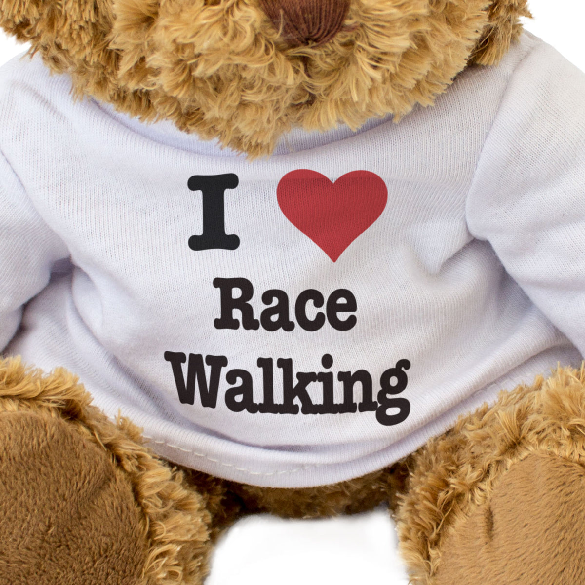 I Love Race Walking - Teddy Bear