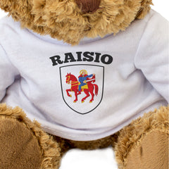 RAISIO FLAG - Teddy Bear - Cute Cuddly Soft - Finland Suomi - Gift Present