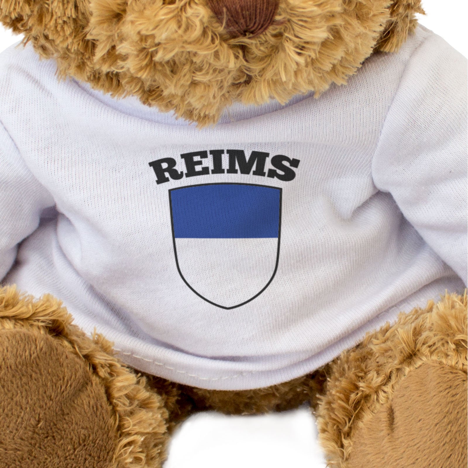REIMS FLAG - Teddy Bear - Cute Cuddly Soft Adorable - France Gift Present