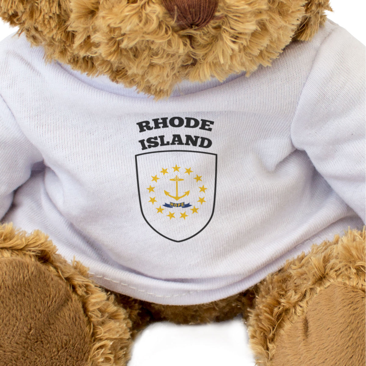 Rhode Island Flag - Teddy Bear - Gift Present