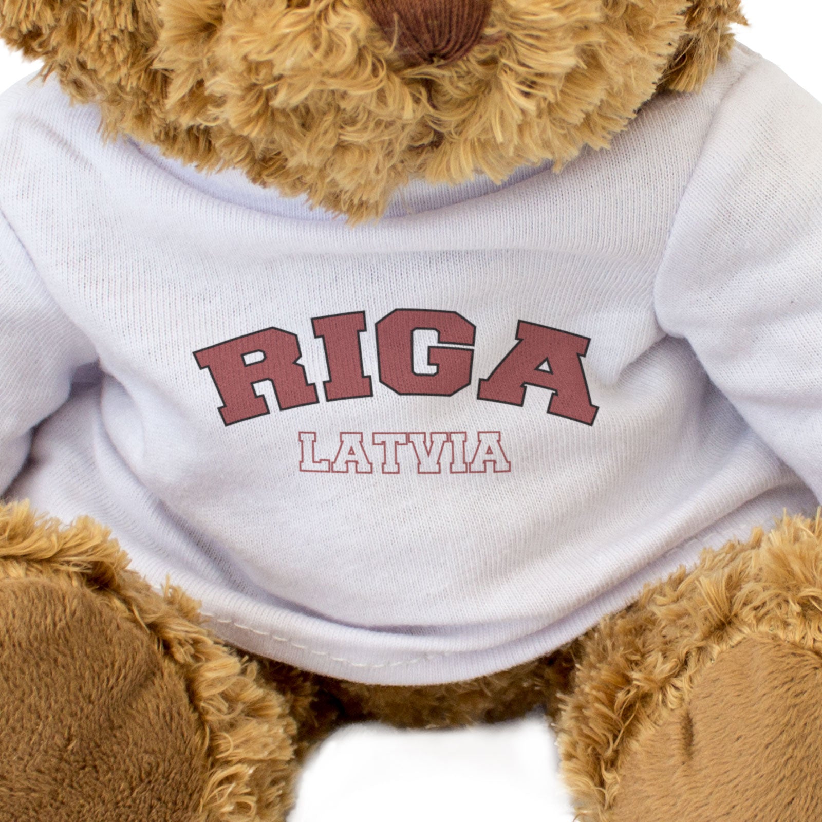 RIGA, LATVIA - Teddy Bear - Cute Cuddly Soft Adorable - Latvian Gift Present