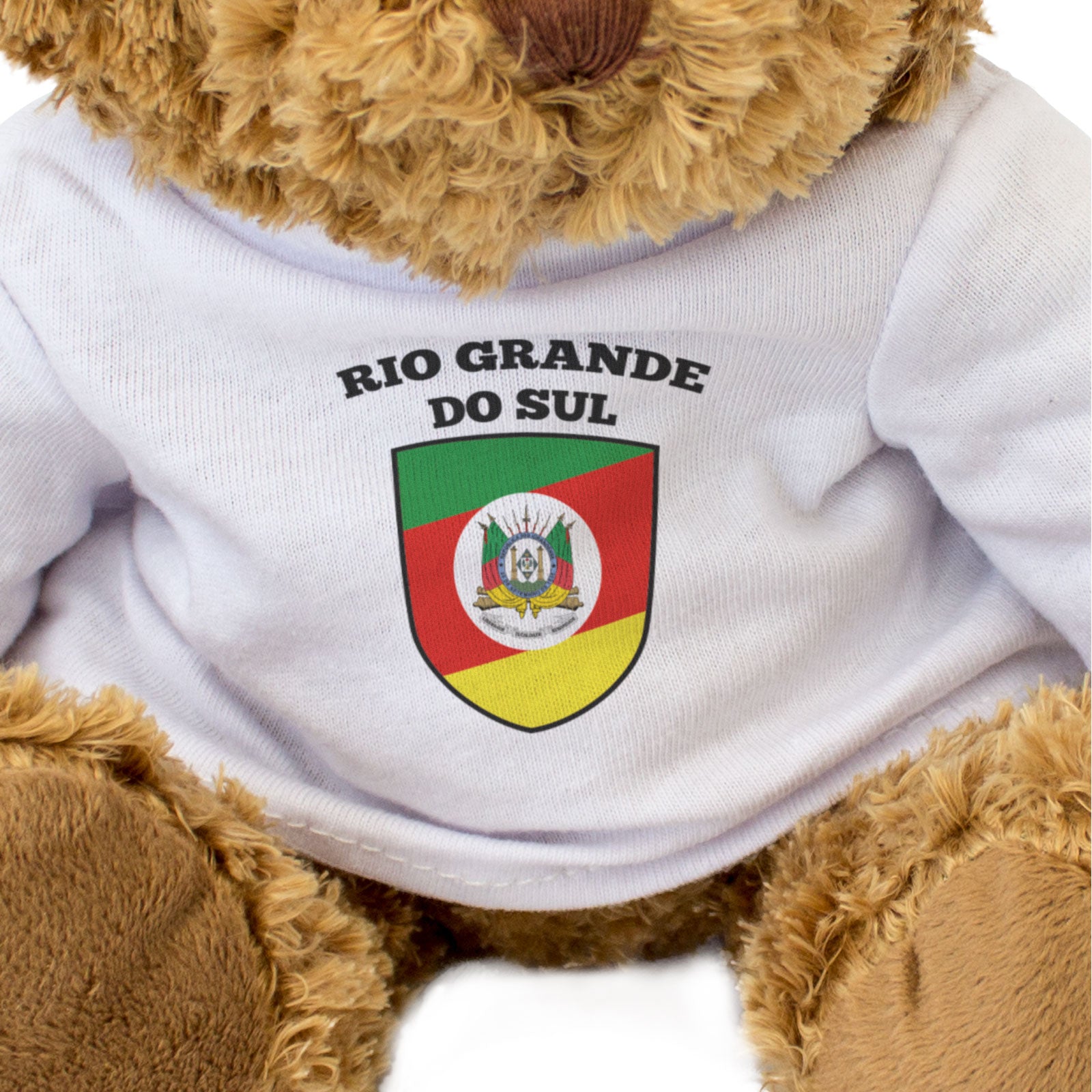 RIO GRANDE DO SUL FLAG - Teddy Bear - Cute Cuddly Soft - Brazil Gift Present