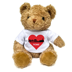Rome Skyline - Teddy Bear - Gift Present