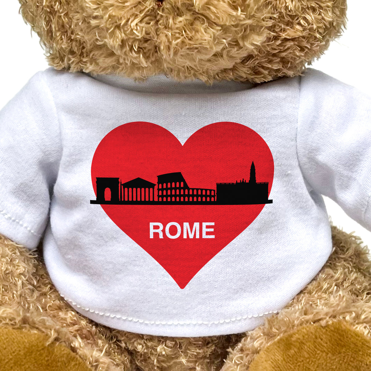Rome Skyline - Teddy Bear - Gift Present