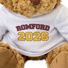 ROMFORD 2026 - Teddy Bear - Cute Cuddly Soft Adorable - Funny Gift Present