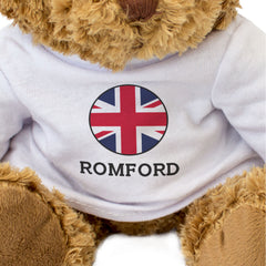 ROMFORD (BRITISH FLAG ROUNDEL) - Teddy Bear - Cute - Funny Gift Present