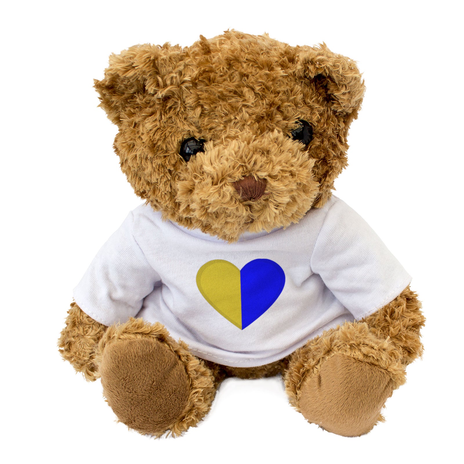 ROSCOMMON COUNTY COLOURS HEART - Teddy Bear - Cute - Ireland Gift Present