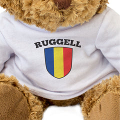 RUGGELL FLAG - Teddy Bear - Cute Cuddly Soft - Liechtenstein Gift Present