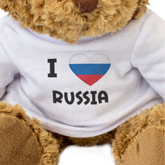 I Love Russia Flag - Teddy Bear