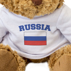 RUSSIA + FLAG - Teddy Bear - Cute Funny Russian Souvenir Gift Present - Image 3