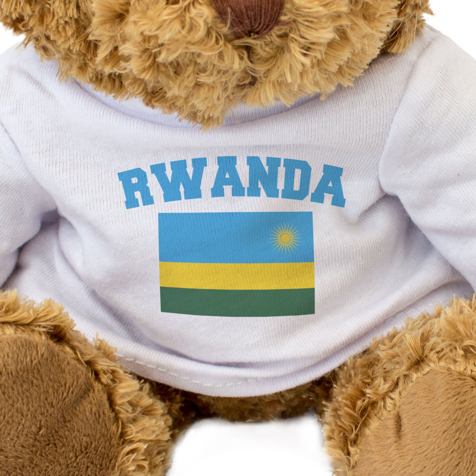 RWANDA + FLAG - Teddy Bear - Cute Funny Rwandan Souvenir Gift Present - Image 3