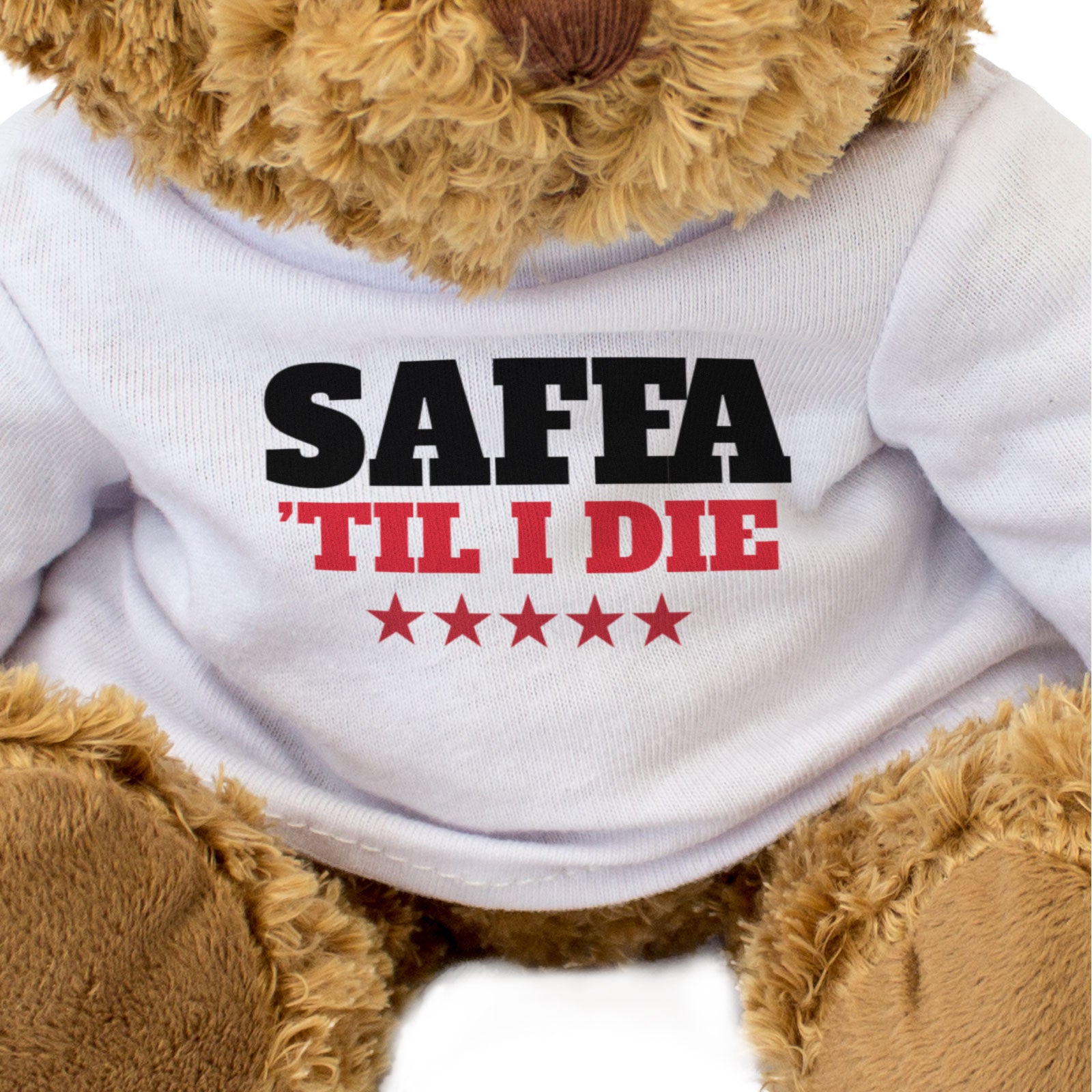 SAFFA TIL I DIE - Teddy Bear - Cute Funny Soft - South African Gift Present