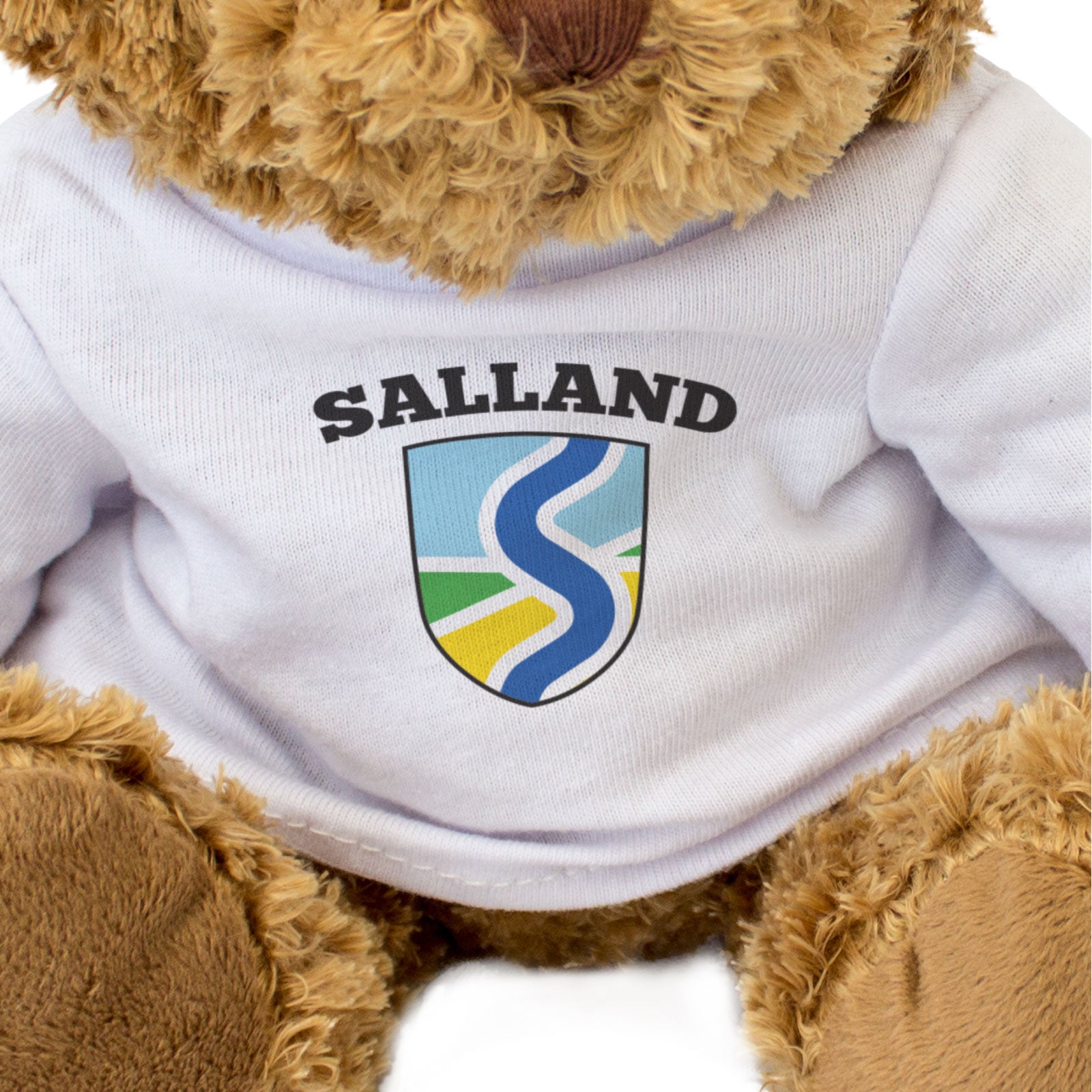 SALLAND FLAG - Teddy Bear - Cute Funny - Netherlands Souvenir Gift Present