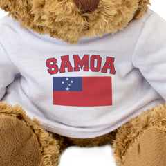 SAMOA + FLAG - Teddy Bear - Cute Funny Samoan Souvenir Gift Present - Image 3