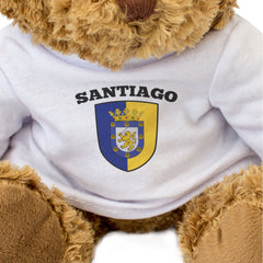 SANTIAGO FLAG - Teddy Bear - Cute Cuddly Soft Adorable - Chile Gift Present