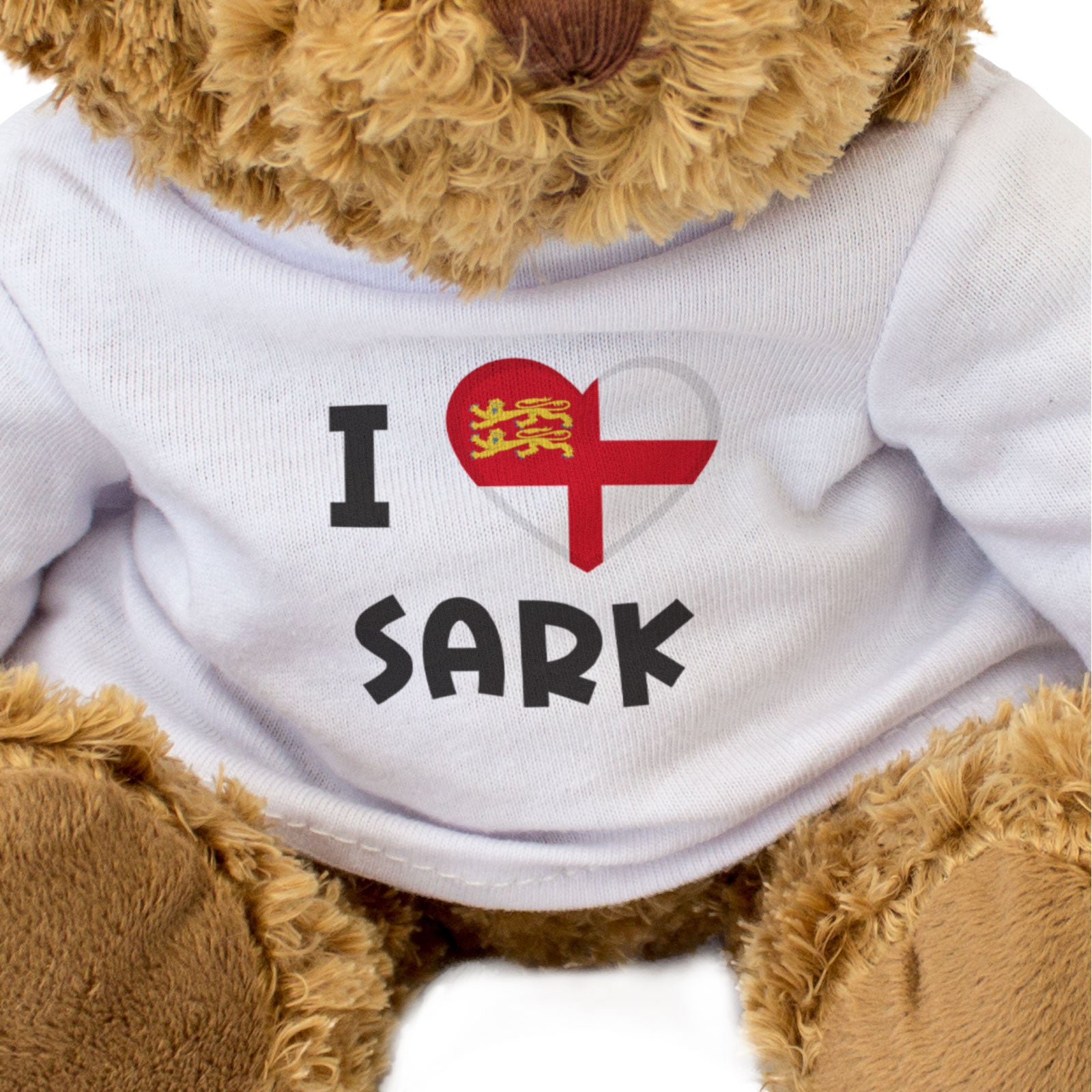 I LOVE SARK FLAG - Teddy Bear - Cute Cuddly Soft Adorable - Gift Present
