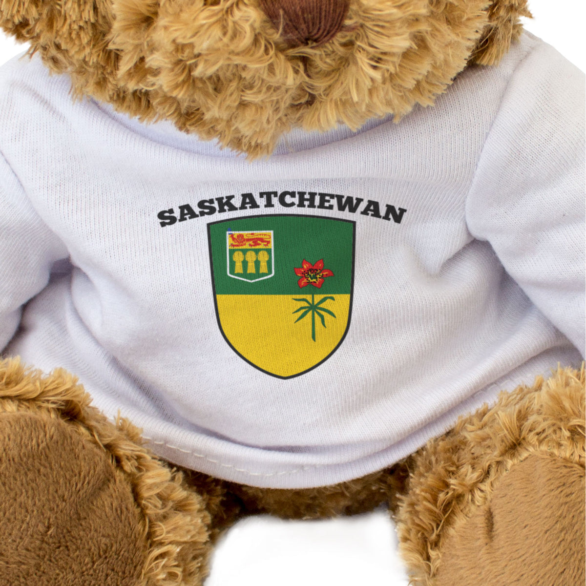 Saskatchewan Flag - Teddy Bear - Canada Gift Present