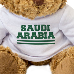 SAUDI ARABIA FLAG STRIPES - Teddy Bear - Cute Funny - Souvenir Gift Present