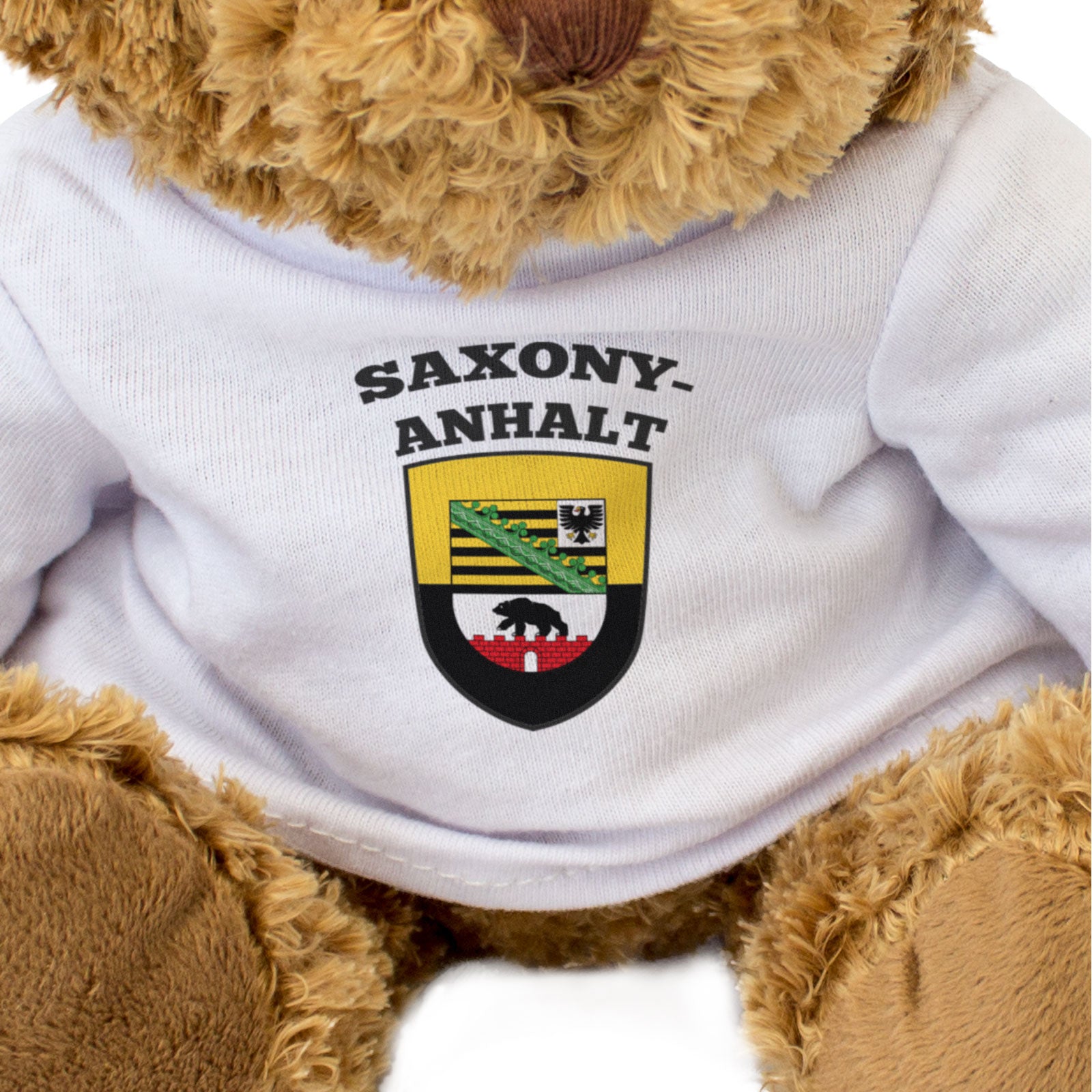 SAXONY-ANHALT FLAG - Teddy Bear - Cute Cuddly Soft - Germany Gift Present