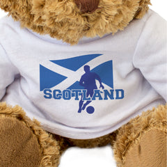 SCOTLAND FLAG (FOOTBALL) - Teddy Bear - Cute - Scottish Soccer Fan Gift Present