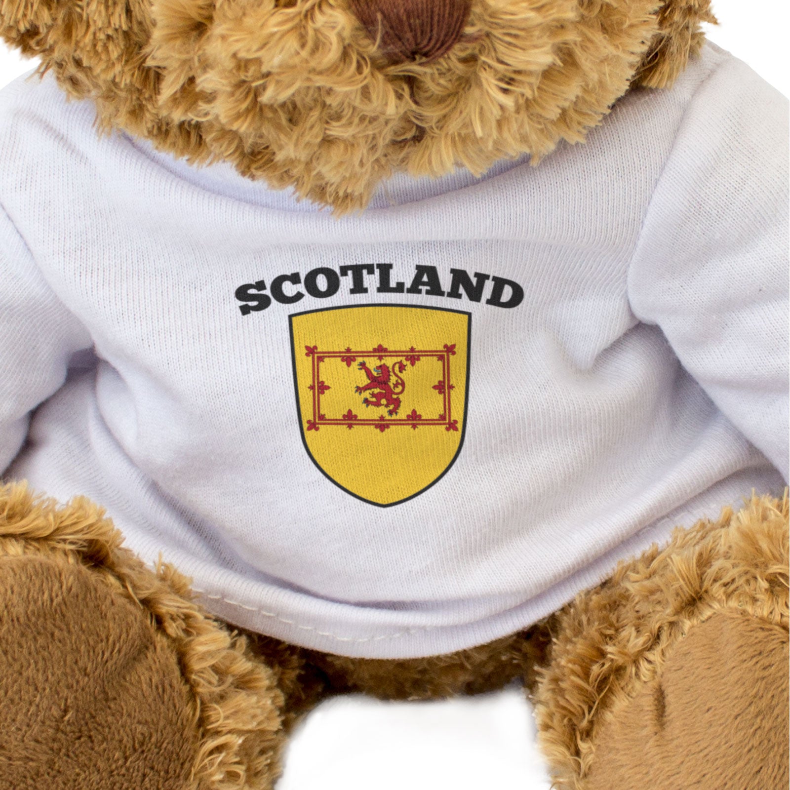 SCOTLAND (RED LION ROYAL BANNER) - Teddy Bear - Cute Cuddly Soft - Gift Present