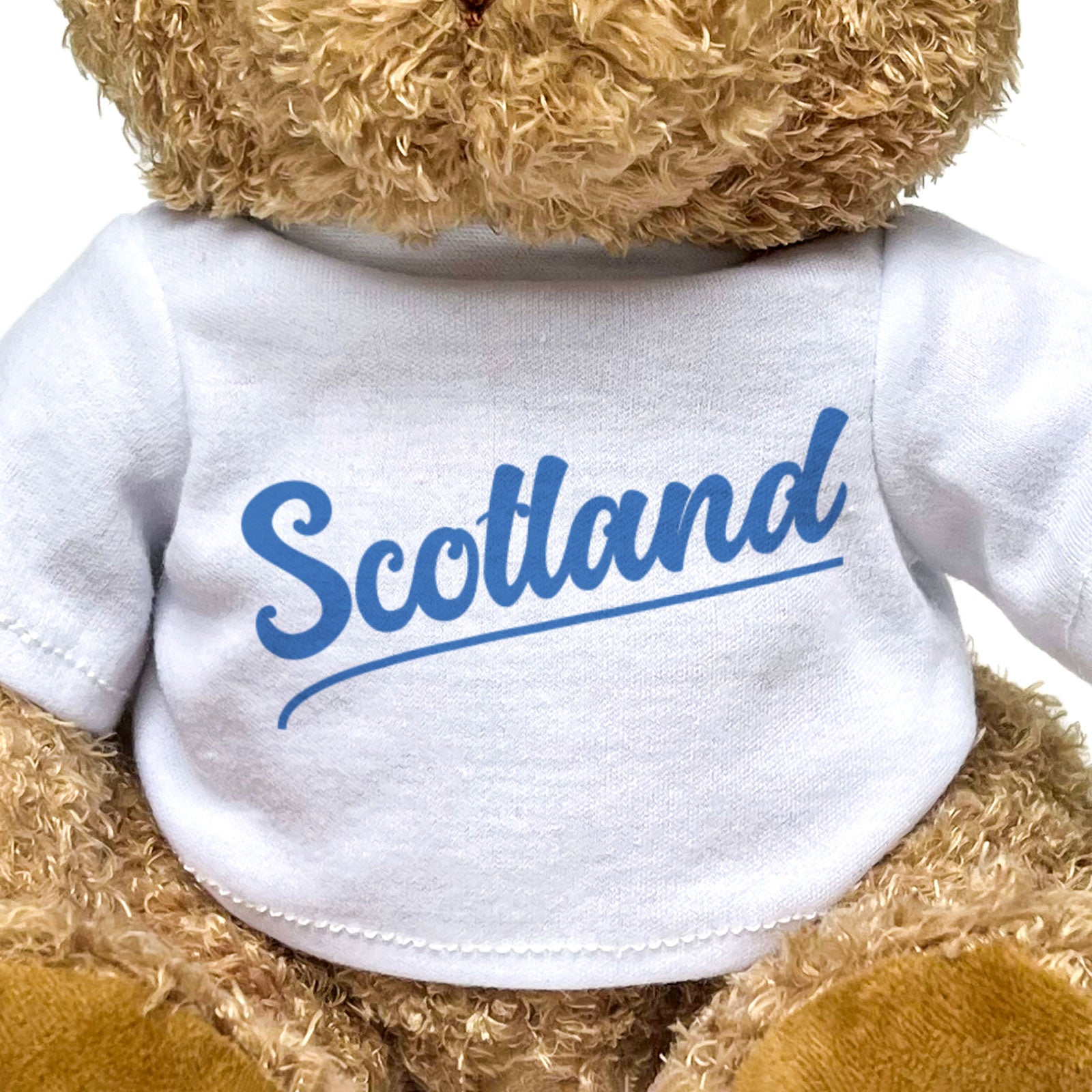 SCOTLAND (SCRIPT) - Teddy Bear - Cute Cuddly Soft Funny - Scottish Gift Present