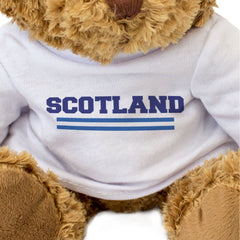 SCOTLAND FLAG STRIPES - Teddy Bear - Cute Funny - Scottish Souvenir Gift Present
