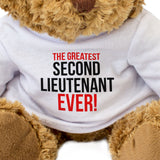 The Greatest Second Lieutenant Ever - Teddy Bear