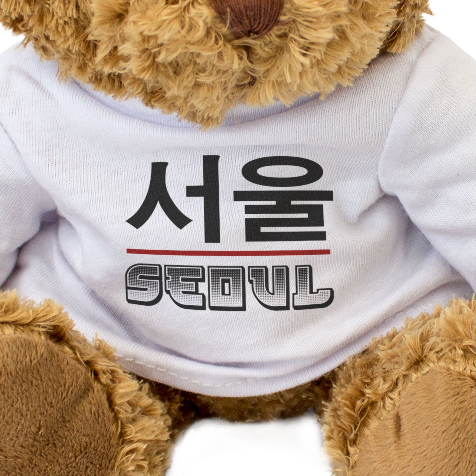 SEOUL (서울) - Teddy Bear - Cute Cuddly Soft - Korean Souvenir Gift Present