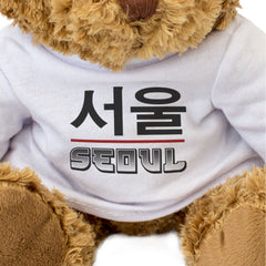 SEOUL (서울) - Teddy Bear - Cute Cuddly Soft - Korean Souvenir Gift Present