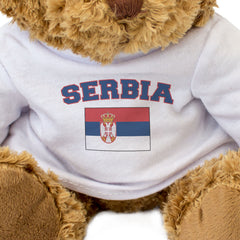 SERBIA + FLAG - Teddy Bear - Cute Funny Serbian Souvenir Gift Present - Image 3