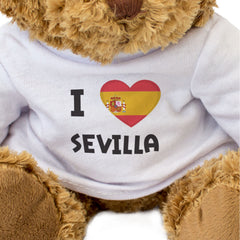 I Love Sevilla (Spain Flag) - Teddy Bear
