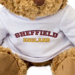 SHEFFIELD, ENGLAND - Teddy Bear - Cute Cuddly - Funny Yorkshire Gift Present