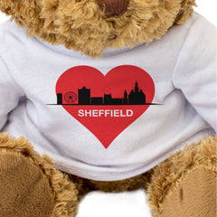 SHEFFIELD SKYLINE - Teddy Bear - Cute Cuddly - Yorkshire Souvenir Gift Present