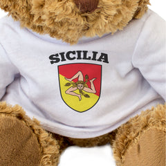 Sicilia Flag - Teddy Bear - Sicily Fan Gift Present