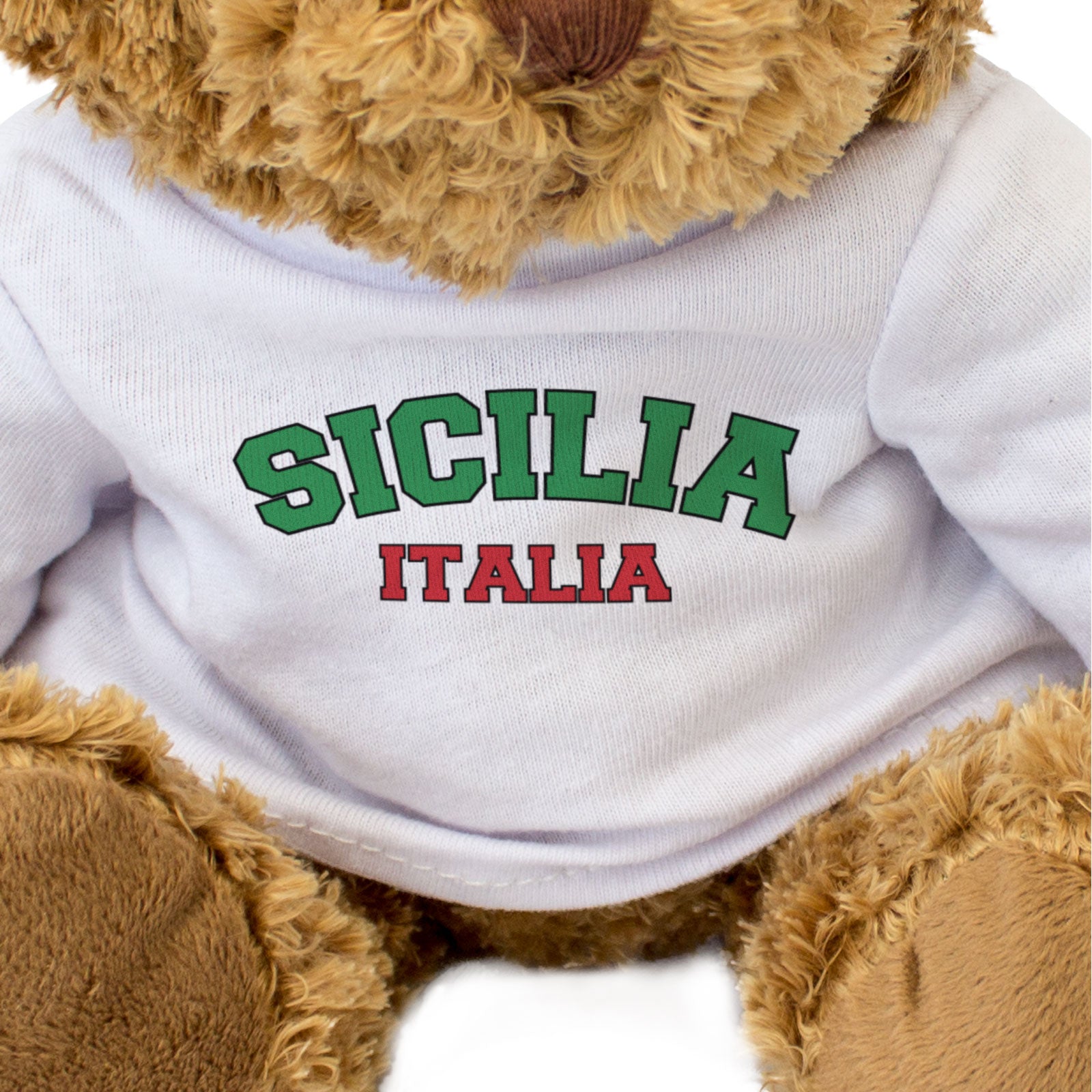 SICILIA, ITALIA - Teddy Bear - Cute Cuddly - Funny Sicily Italy Gift Present