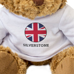 SILVERSTONE (BRITISH FLAG ROUNDEL) - Teddy Bear - Funny Souvenir Gift Present
