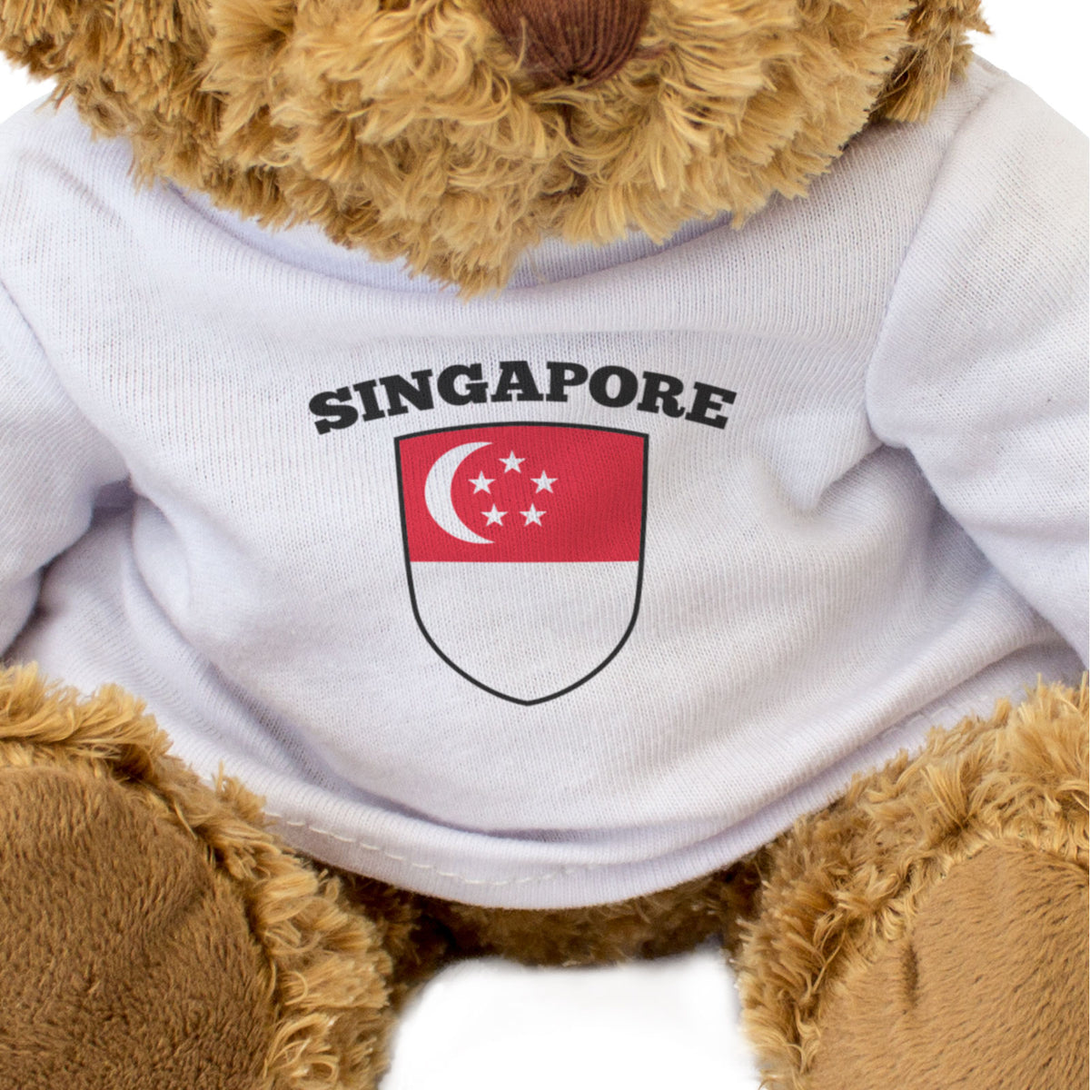 Singapore Flag - Teddy Bear - Gift Present