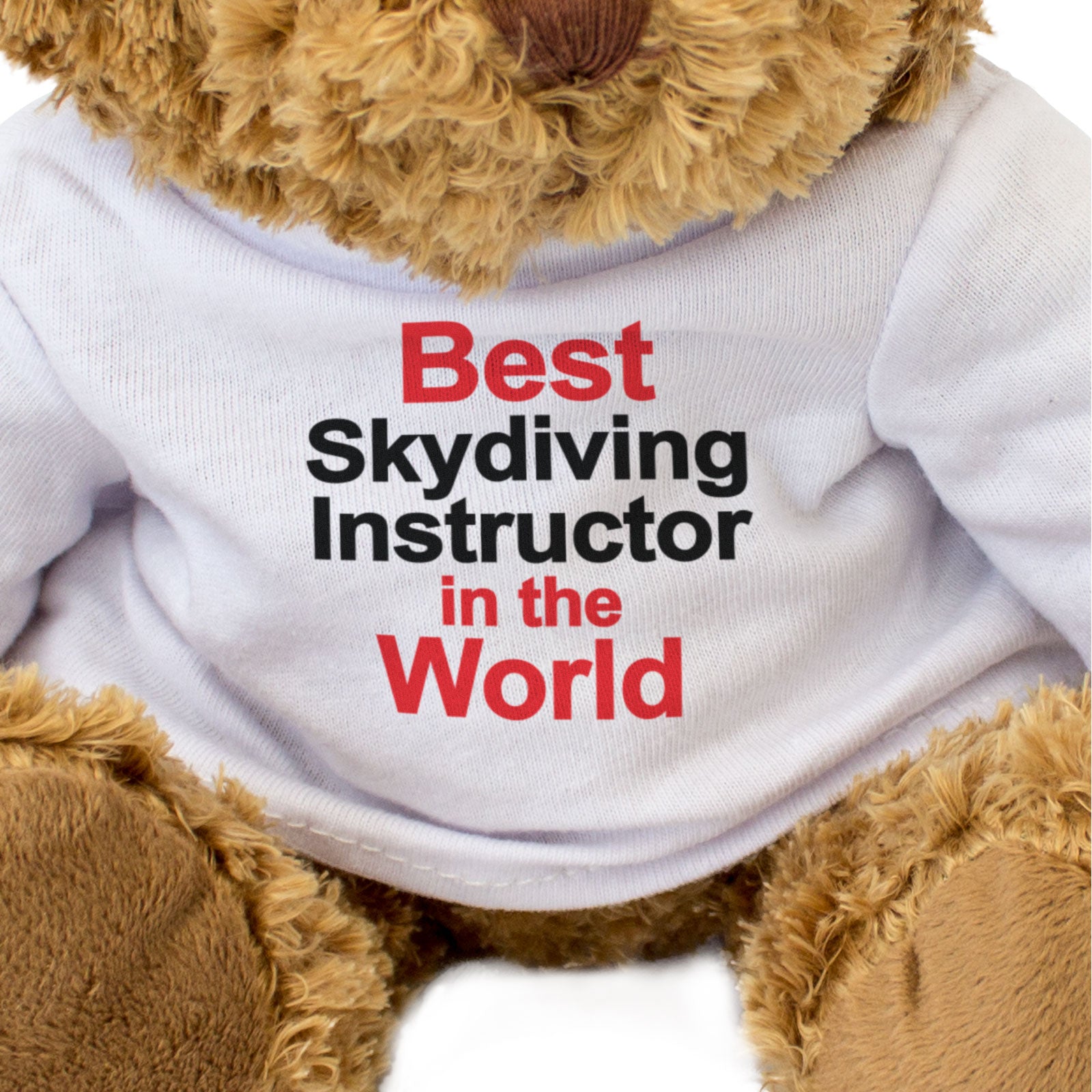 BEST SKYDIVING INSTRUCTOR IN THE WORLD - Teddy Bear - Funny Gift Present